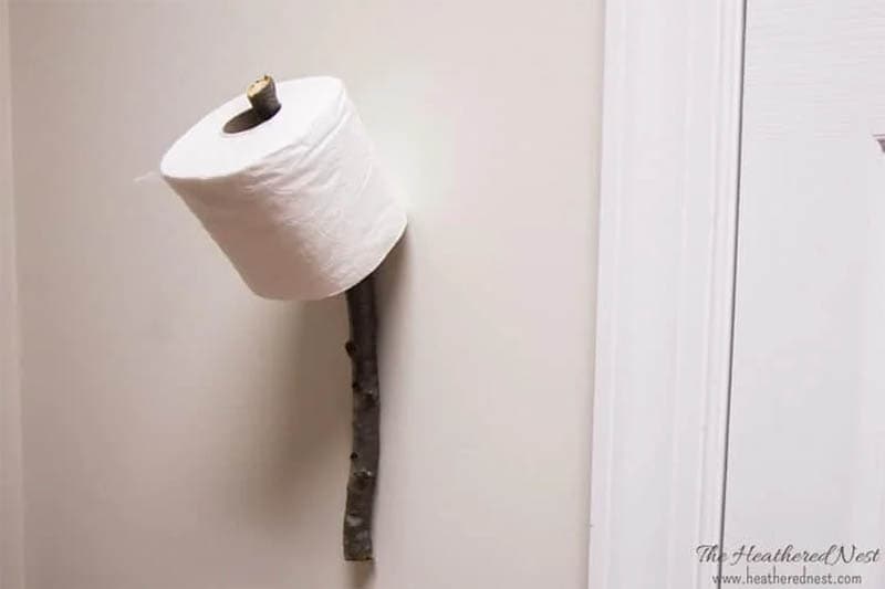 Dead Branch Toilet Paper Dispenser by heatherednest