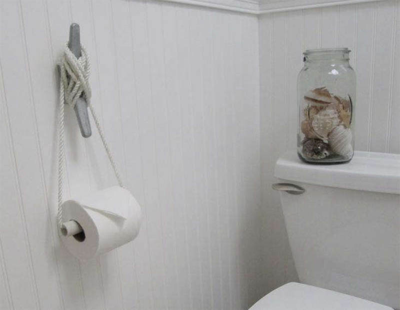 Nautical Cleat Tied TP Holder by remodelista