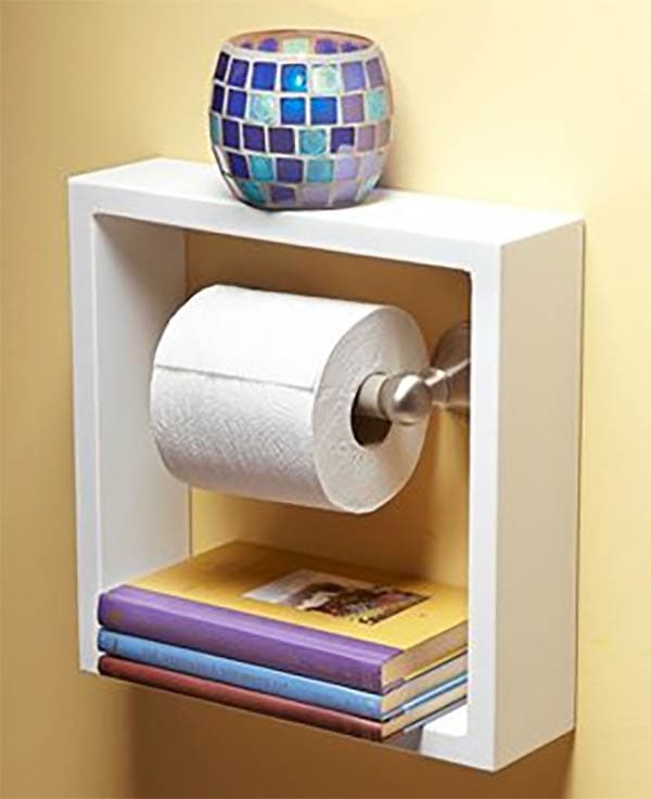 Simple Shelf for Toilet Paper by Familyhandyman
