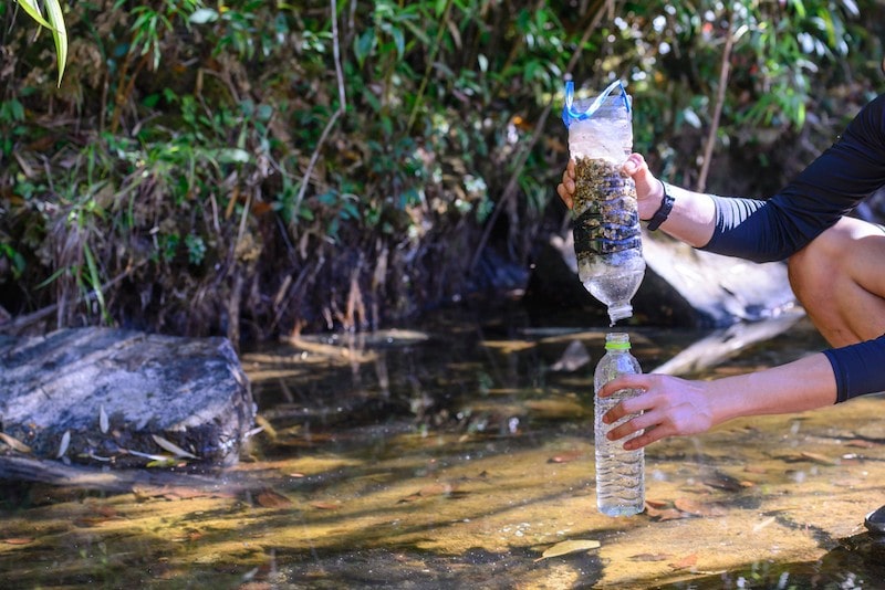 homemade water purification system