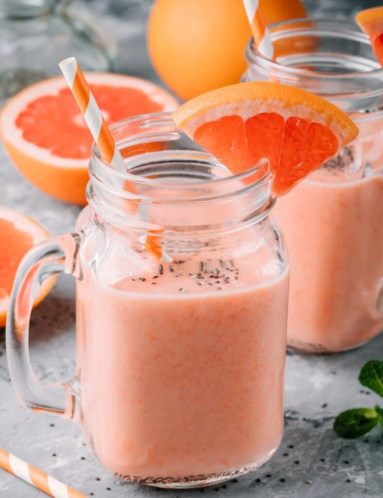 grapefruit stawberry smoothie recipe