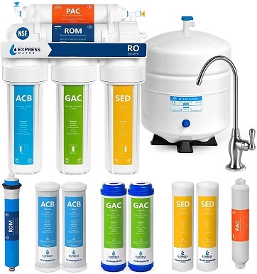 2Express Water RO5DX Reverse Osmosis Filtration NSF Certified