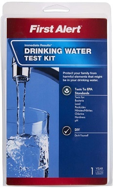 2First Alert WT1 Drinking Water Test Kit