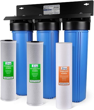 3iSpring WGB32B 3-Stage Whole House Water Filtration System