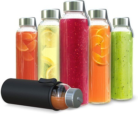 10 Best Glass Water Bottles of 2024 – Reviews & Top Picks | House Grail