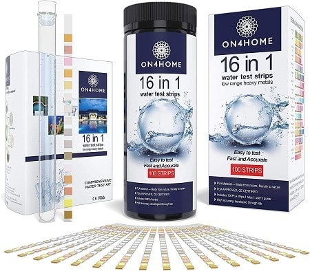 7ON4HOME 16-in-1 Water Test Strips
