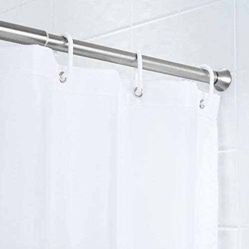 Curved Vs Straight Shower Rods How To, Do You Need A Bigger Shower Curtain For Curved Rodents