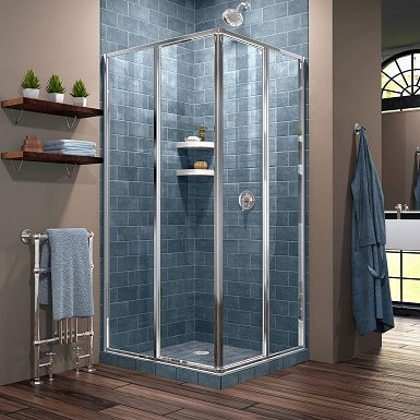 DreamLine Cornerview framed sliding door
