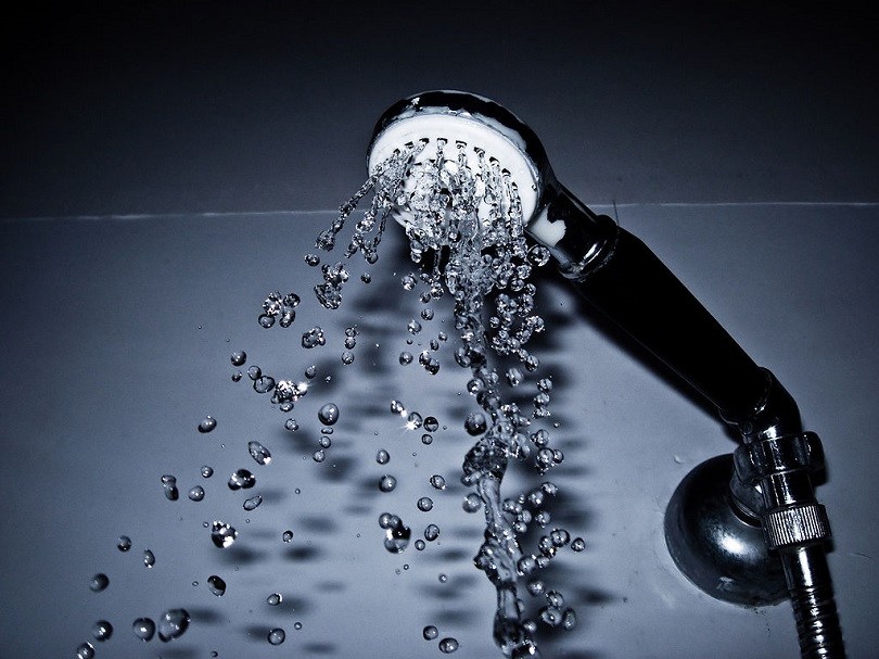 High speed shower filtered