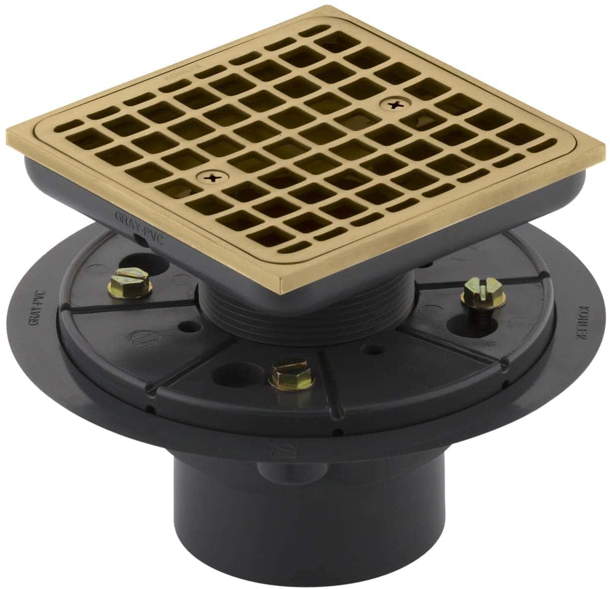 KOHLER K-9136-BGD ClearFlo Shower Drain multi piece
