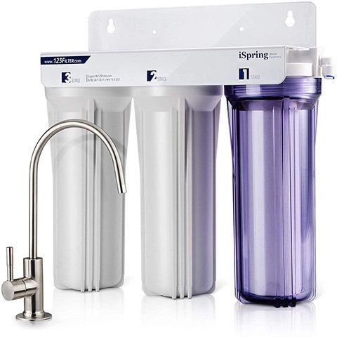 iSpring US31 3-Stage Under Sink Water Filter