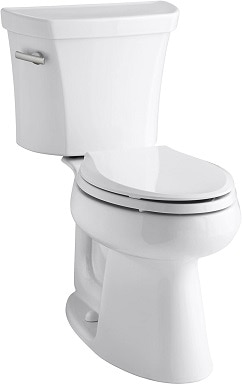 2Kohler K-3999-0 Highline Comfort Height Two-piece Elongated