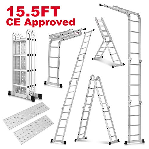 5 Best Folding Ladders Of 2024 Reviews Buyer S Guide   51yK7rc7tlL 