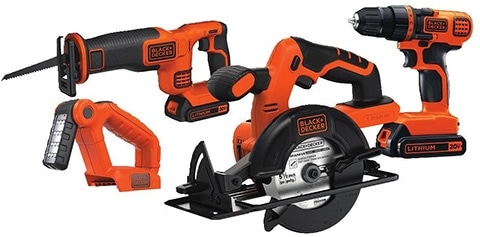 BLACK+DECKER BD4KITCDCRL MAX Cordless Drill Combo Kit