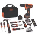 BLACK+DECKER MAX Drill & Home Tool Kit