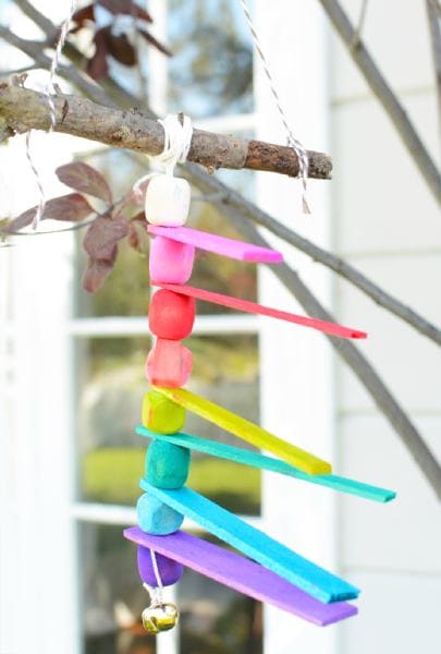 Balsa Wood Fall Wind Chimes