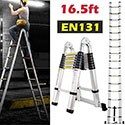 Bowoshen 16.5ft Telescoping Ladder