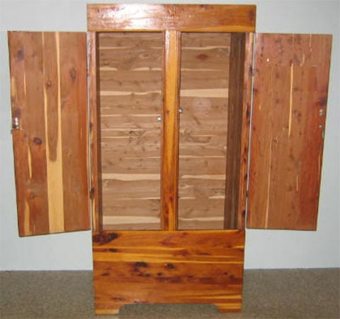 Cedar Armoire by Wayne Of the Woods