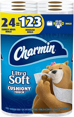 Charmin Ultra Soft Cushiony Touch