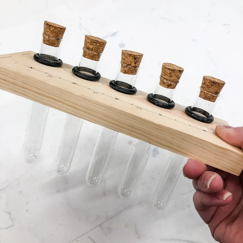 Countertop DIY Spice Rack from Construct 101