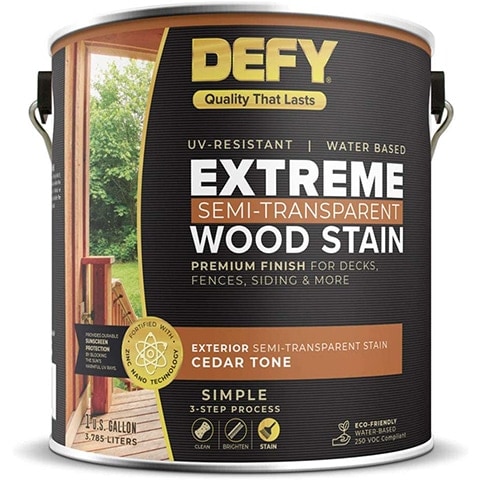 DEFY Extreme Semi-Transparent Wood Stain