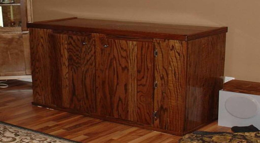 DIY Aquarium cabinet stand