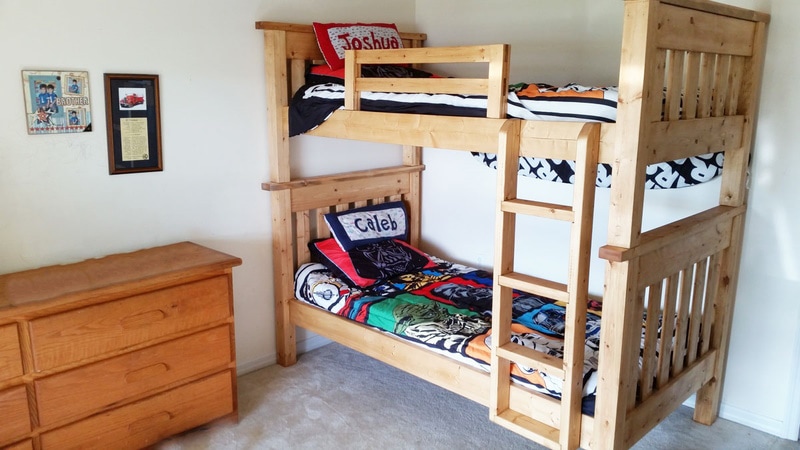 9 Free DIY Bunk Bed Plans You Can Build Today with Pictures