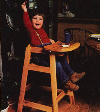 DIY High Chair Plans