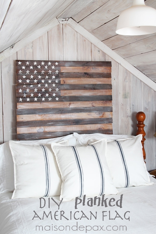 13 Free DIY Wooden American Flag Plans You Can Build Today (with ...