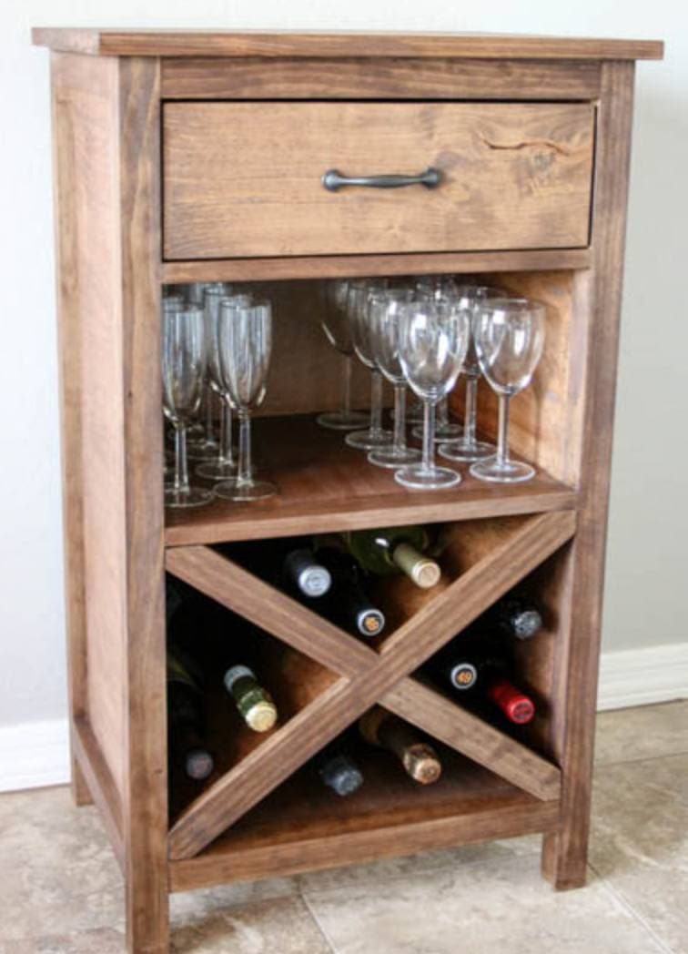 DIY Wine Cabinet