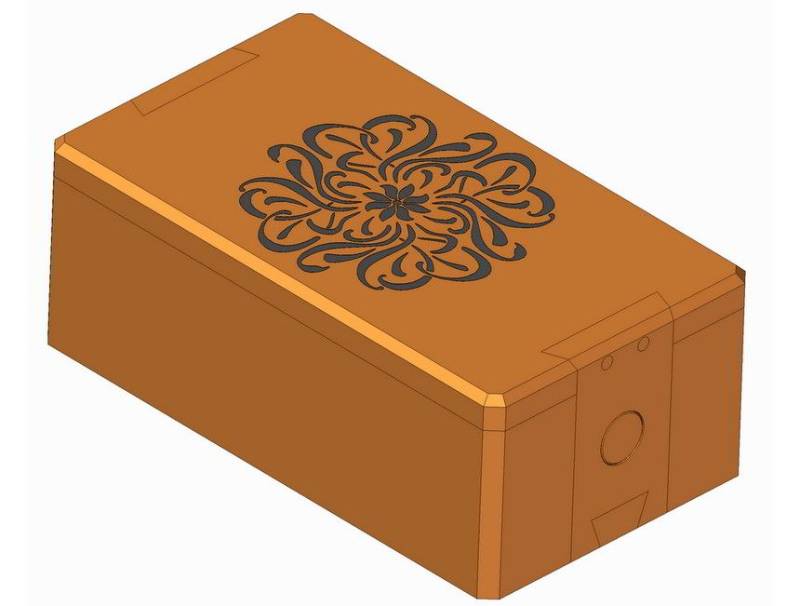 DIY wooden puzzle box