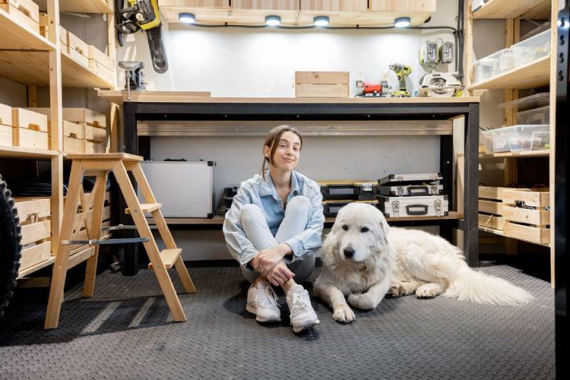 DIY build your own garage shelves