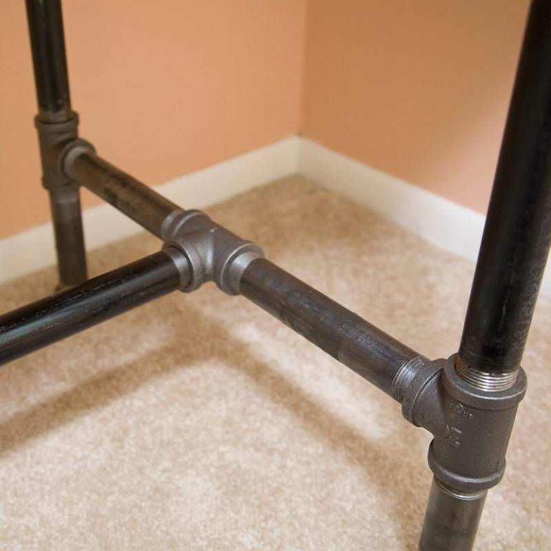 DIY pipe desk plans