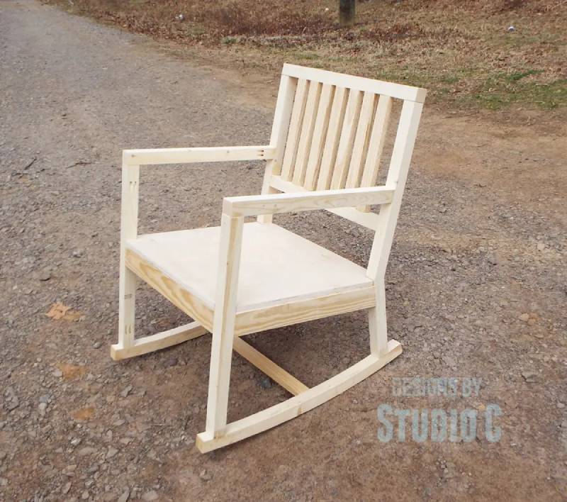 DIY rocking chair