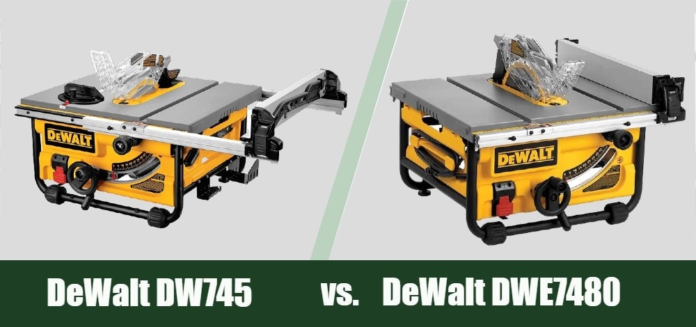 DeWalt DW745 vs DWE7480: Which One's Best?