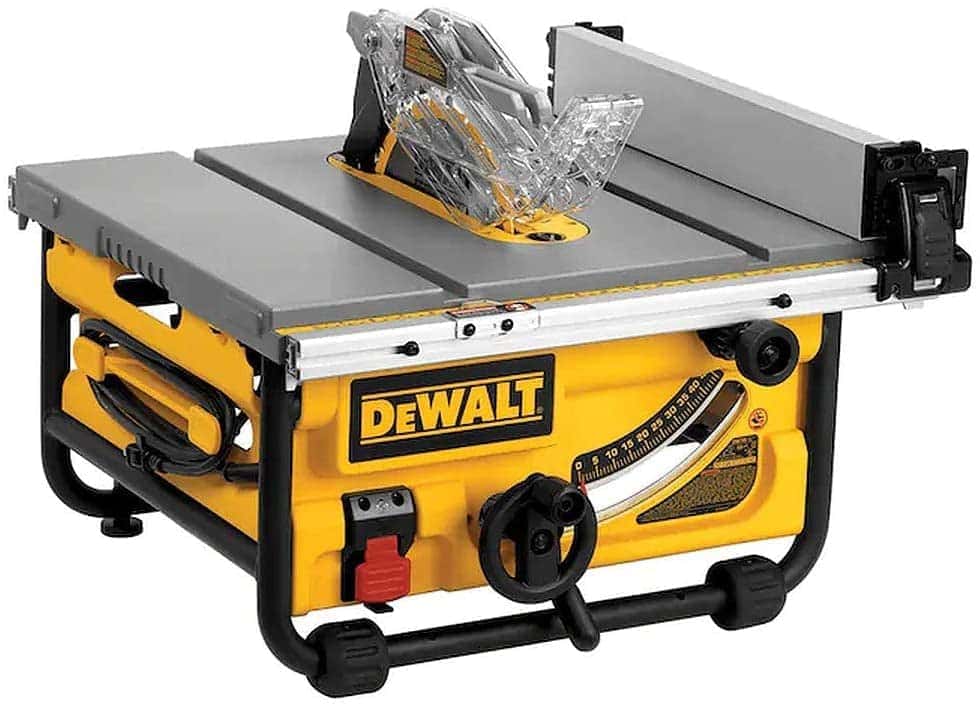 dewalt table saw dwe7485