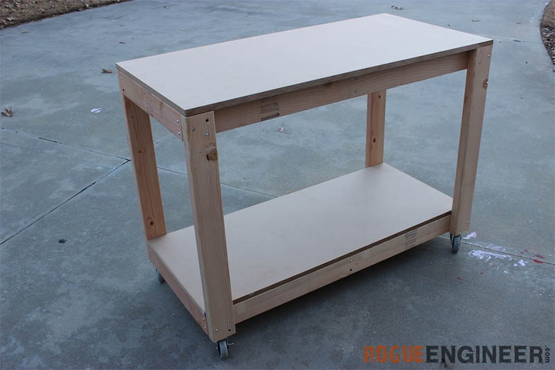 Easy Portable Workbench Plan from Rogue Engineer
