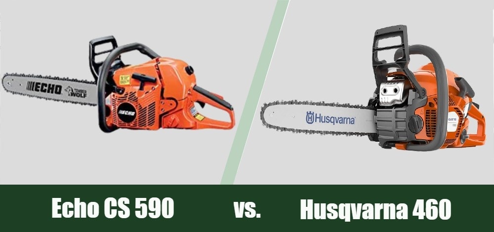 Echo CS 590 vs Husqvarna 460