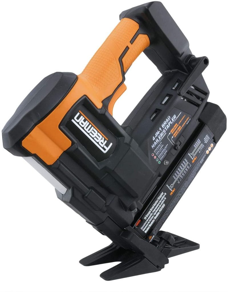 Freeman PE4118GF Cordless 20V 4-in-1 18 Gauge Engineered Hardwood Flooring Nailer