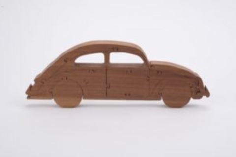 Freestanding VW Beetle Puzzle