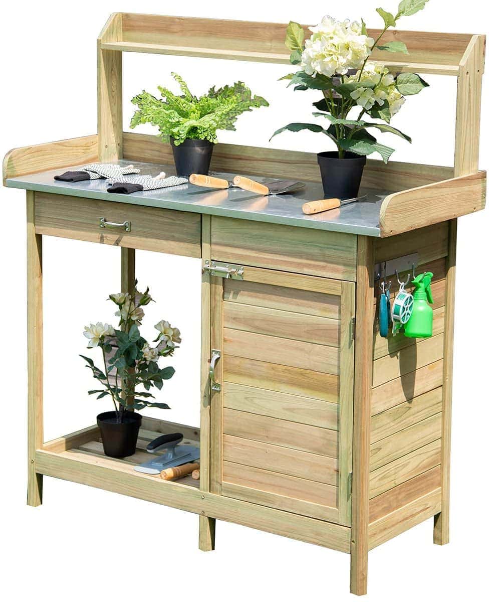 Giantex Potting Bench Table