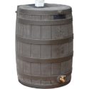 Good Ideas RW50-OAK Rain Wizard Rain Barrel