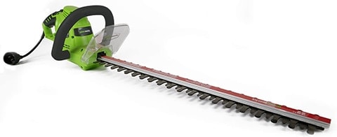DOEWORKS 4.5 AMP Corded Electric Hedge Trimmer with 25 Dual Steel Blade 