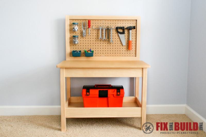 How to Make a DIY Kids Workbench