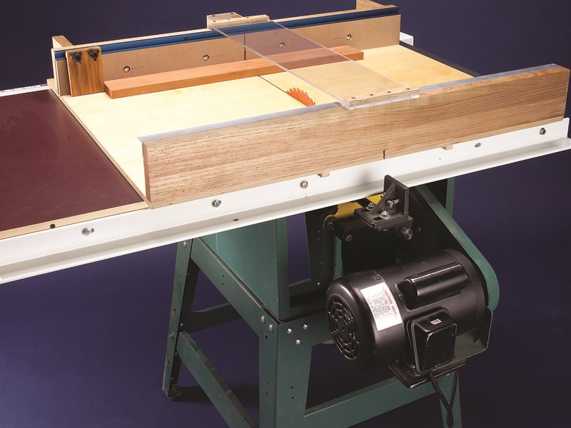 Improved crosscut sled
