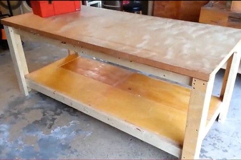 A Rolling Workbench from A Crafted Passion