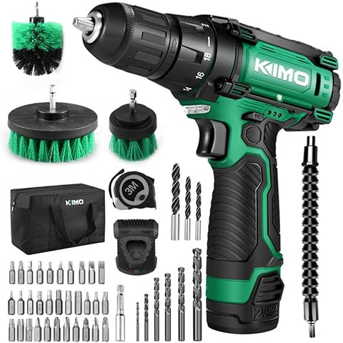 KIMO K1005A Cordless Drill:Driver Kit