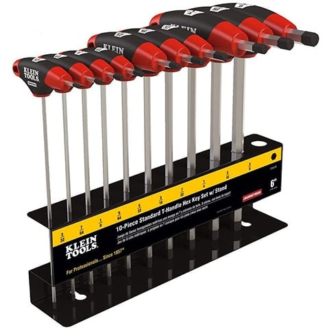Klein Tools JTH610E T-Handle Hex Key Set