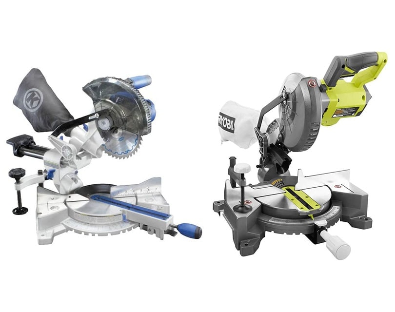 Kobalt vs. Ryobi Sliding Compound Miter Saw