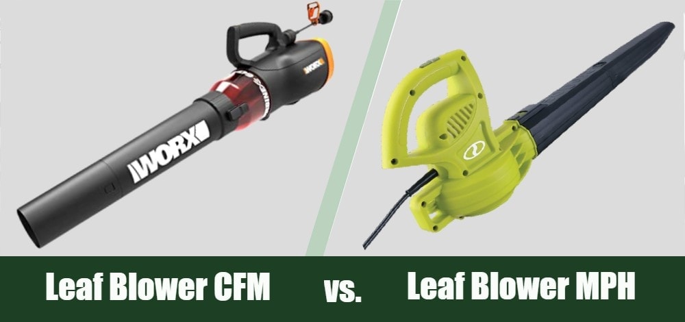 Leaf Blower CFM Vs MPH: Which Metric Is Most Important? | House Grail